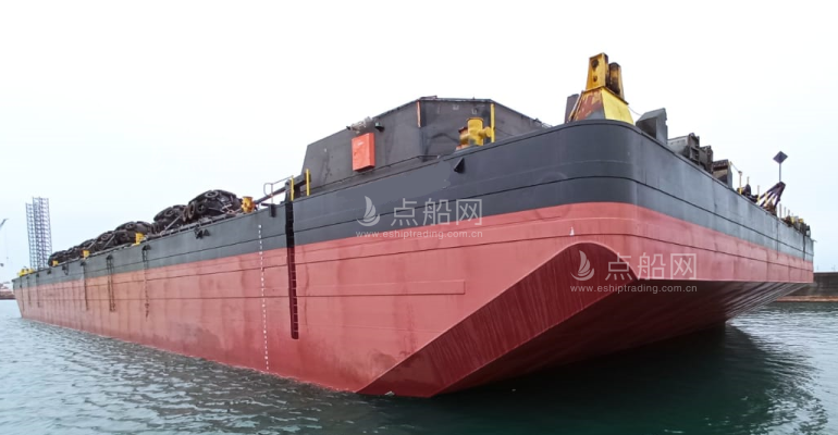 出售330尺无动力驳船