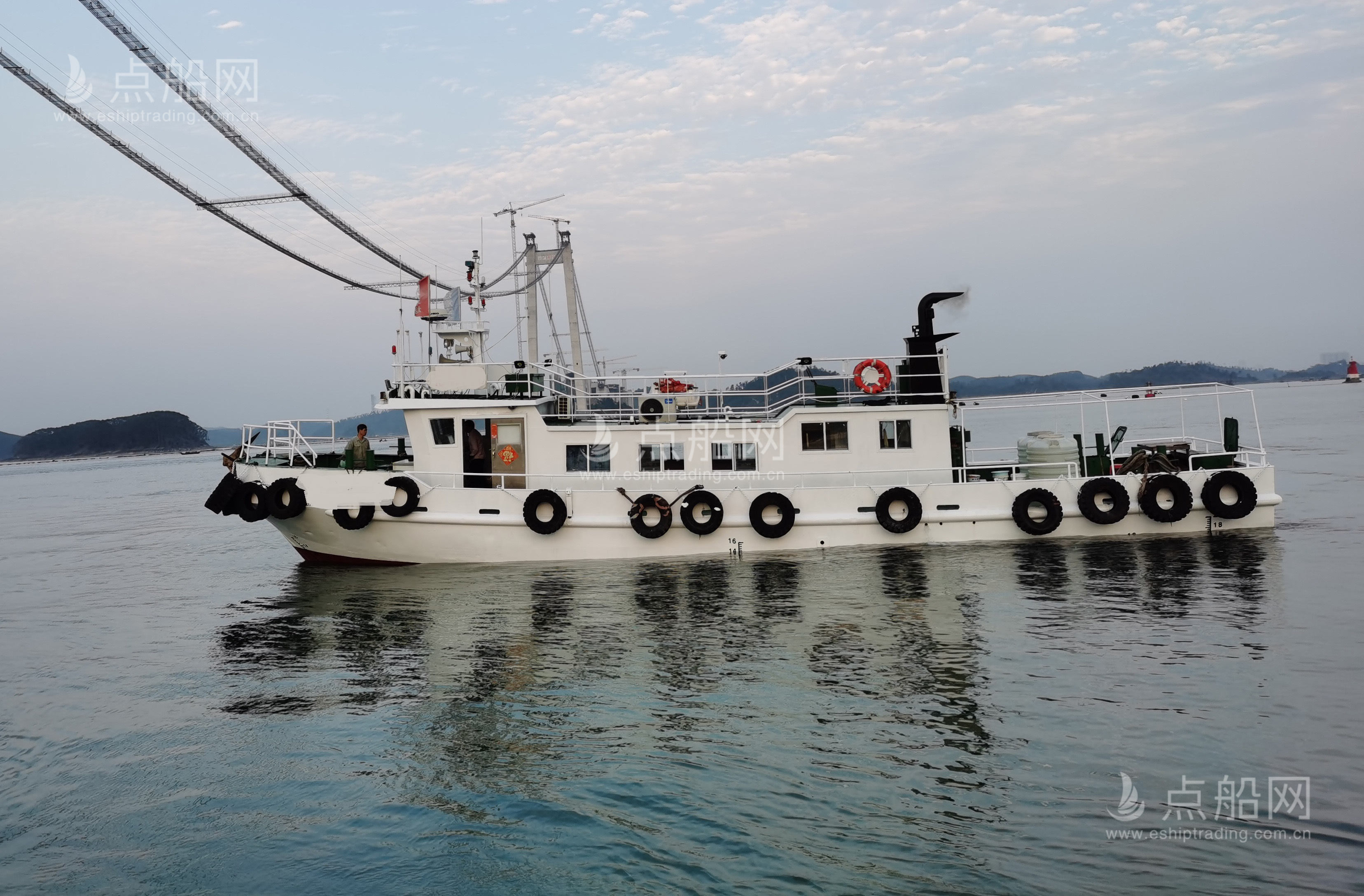 出售21.8米交通船
