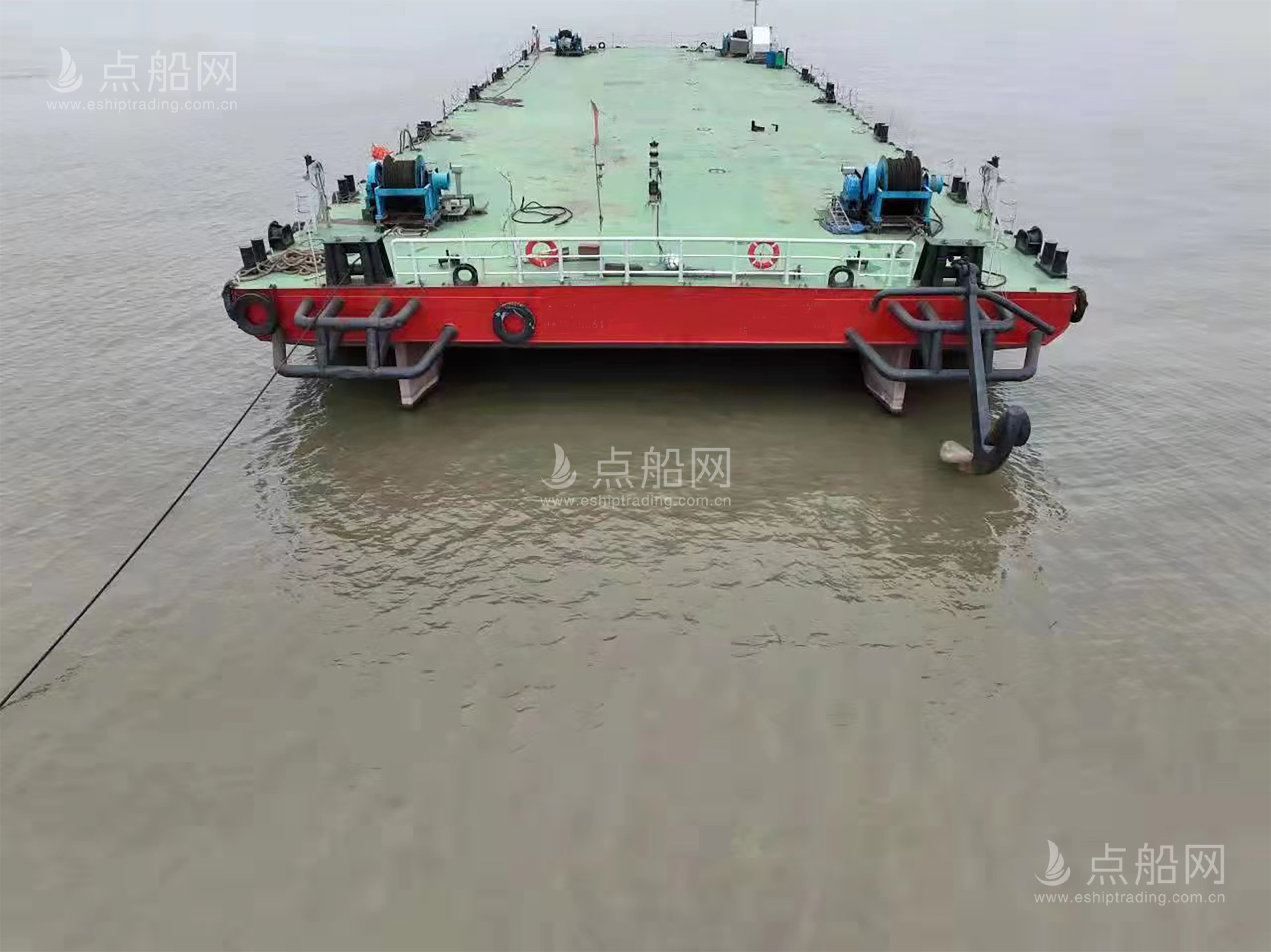 出售190尺无动力驳船