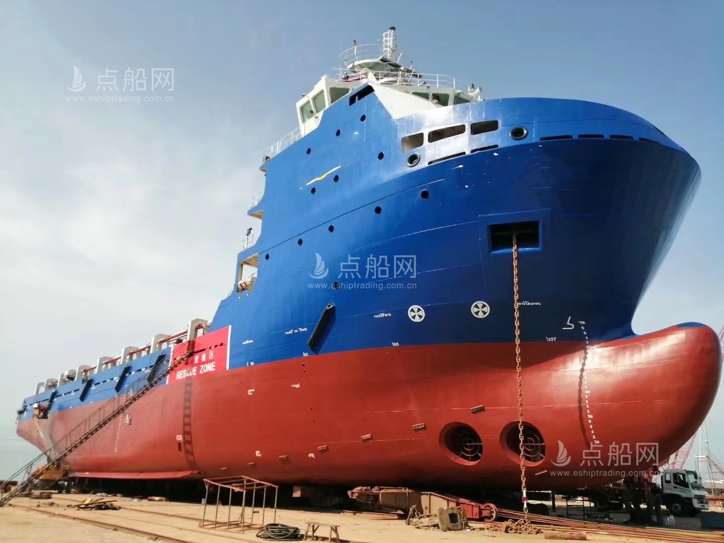 出售6528马力平台供应船