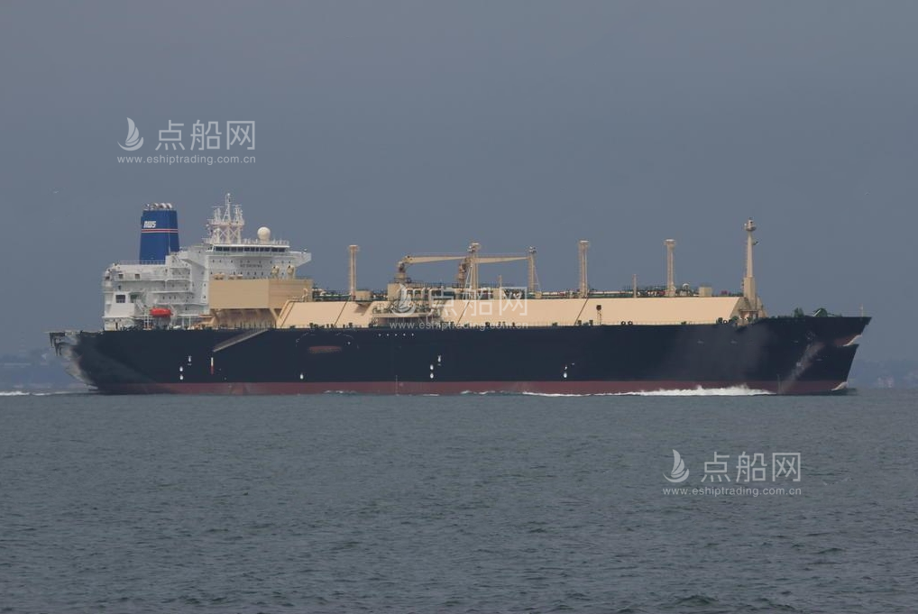 出售136135m³液化天然气船