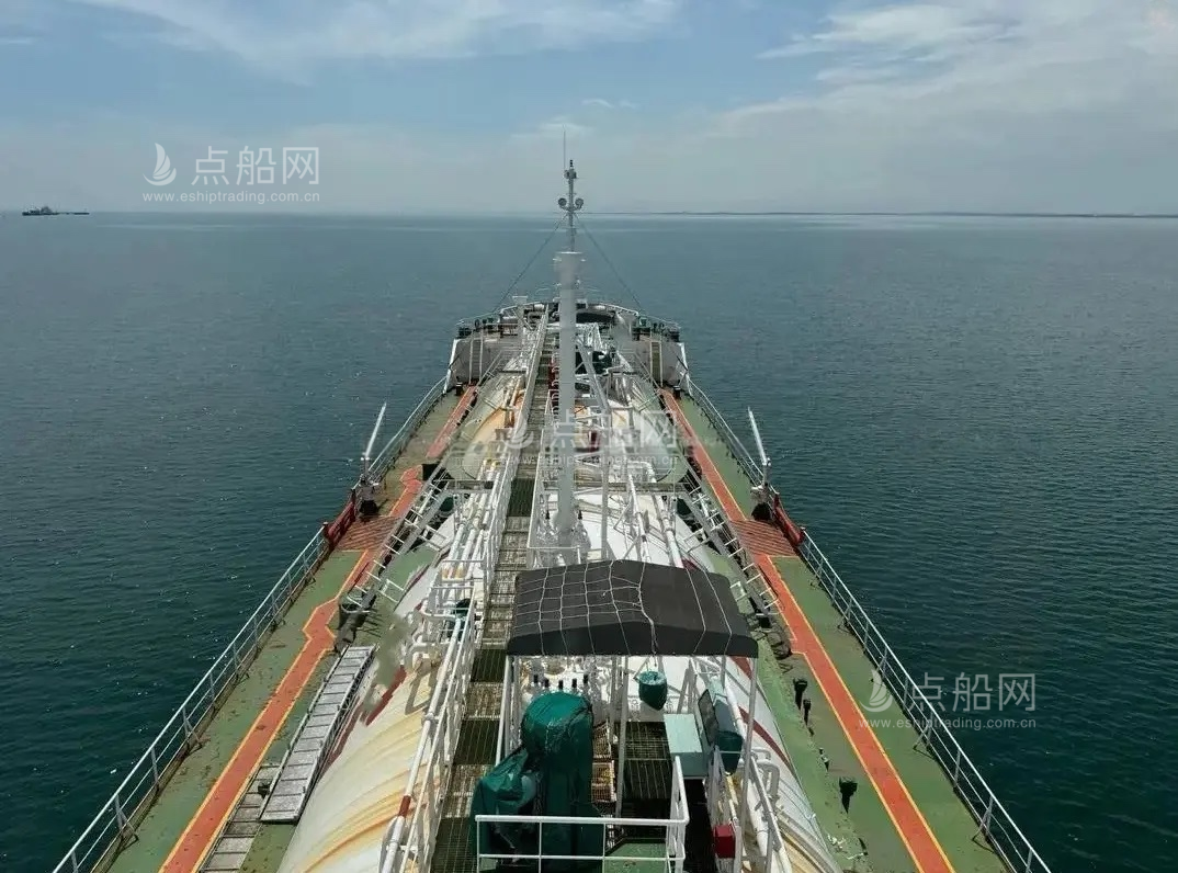 出售3444m³液化石油气船