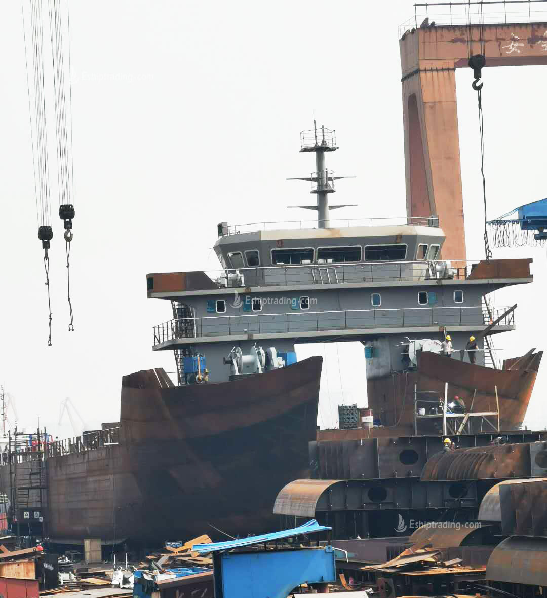 6100 T Deck Barge/LCT For Sale