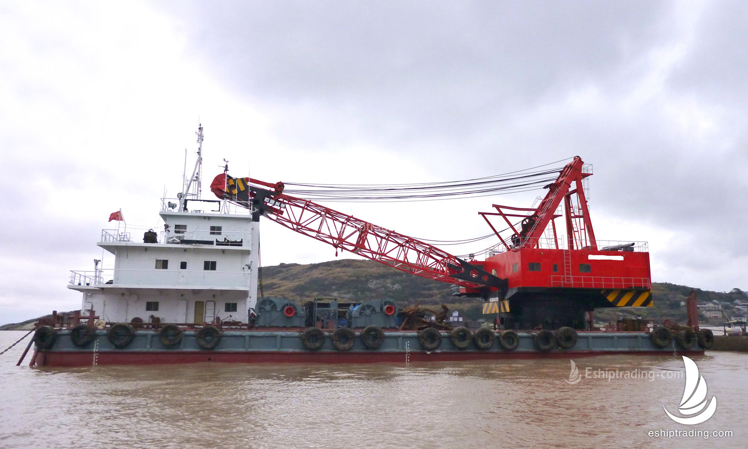 16 m³ Grab Dredger For Sale