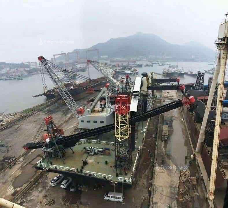111 M Crane Barge For Sale