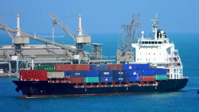1104 TEU Container Ship For Sale
