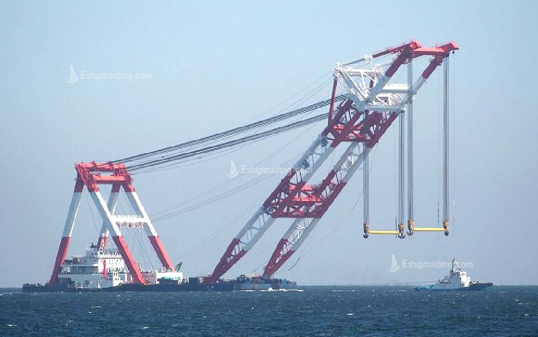 4000 T A-shaped Crane For Sale