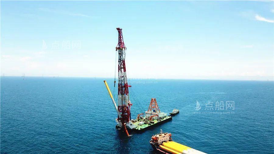 出售50米打桩船