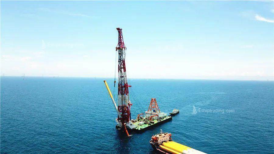 50 m Pile Driving Barge For Sale