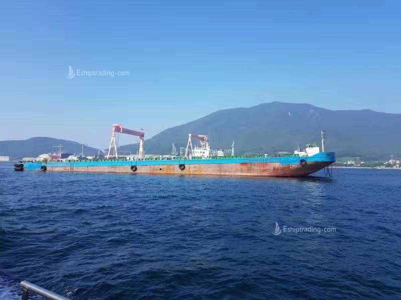 300 FT Non-self-propelled deck barge For Sale