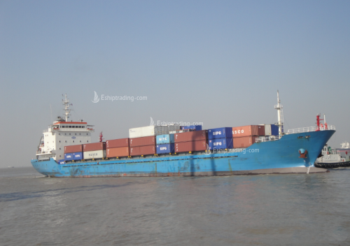 495 TEU Container Ship For Sale