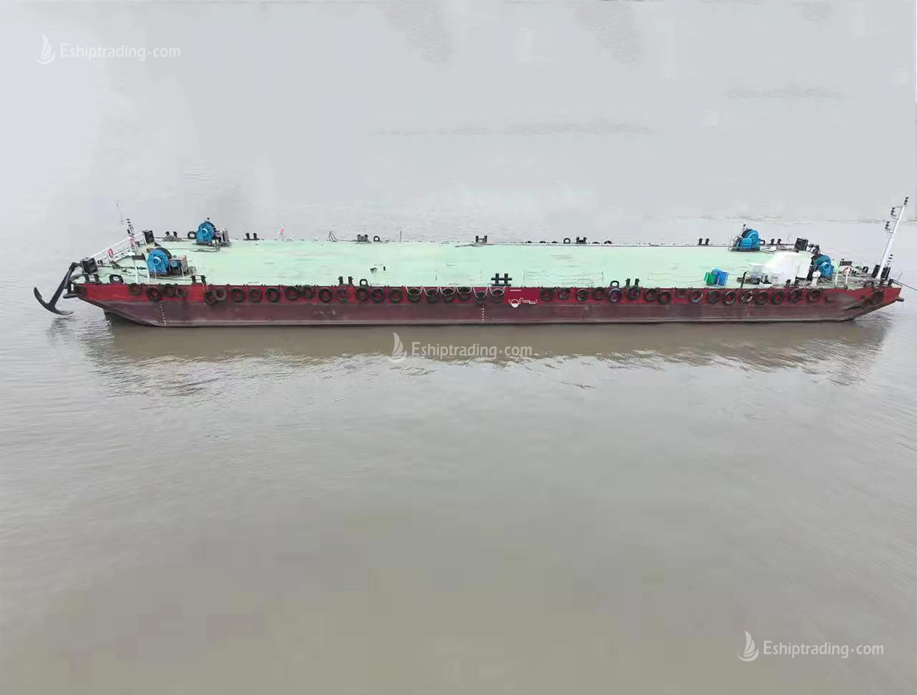 190 FT Non-self-propelled deck barge For Sale