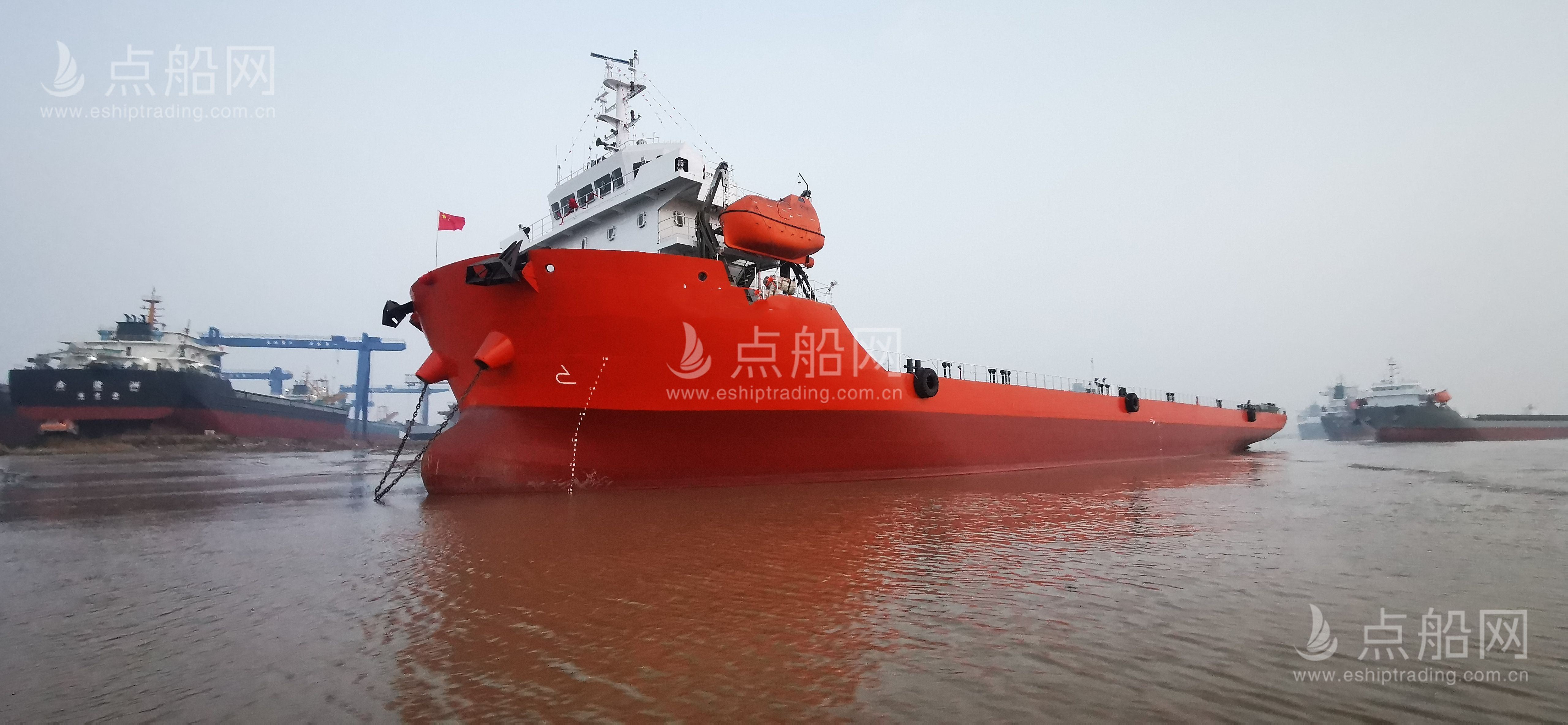 出售6060吨甲板货驳