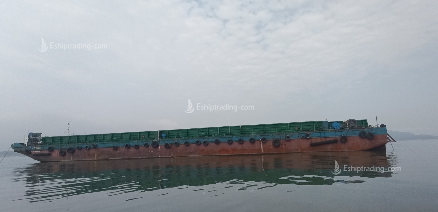 310 FT Non-self-propelled deck barge For Sale