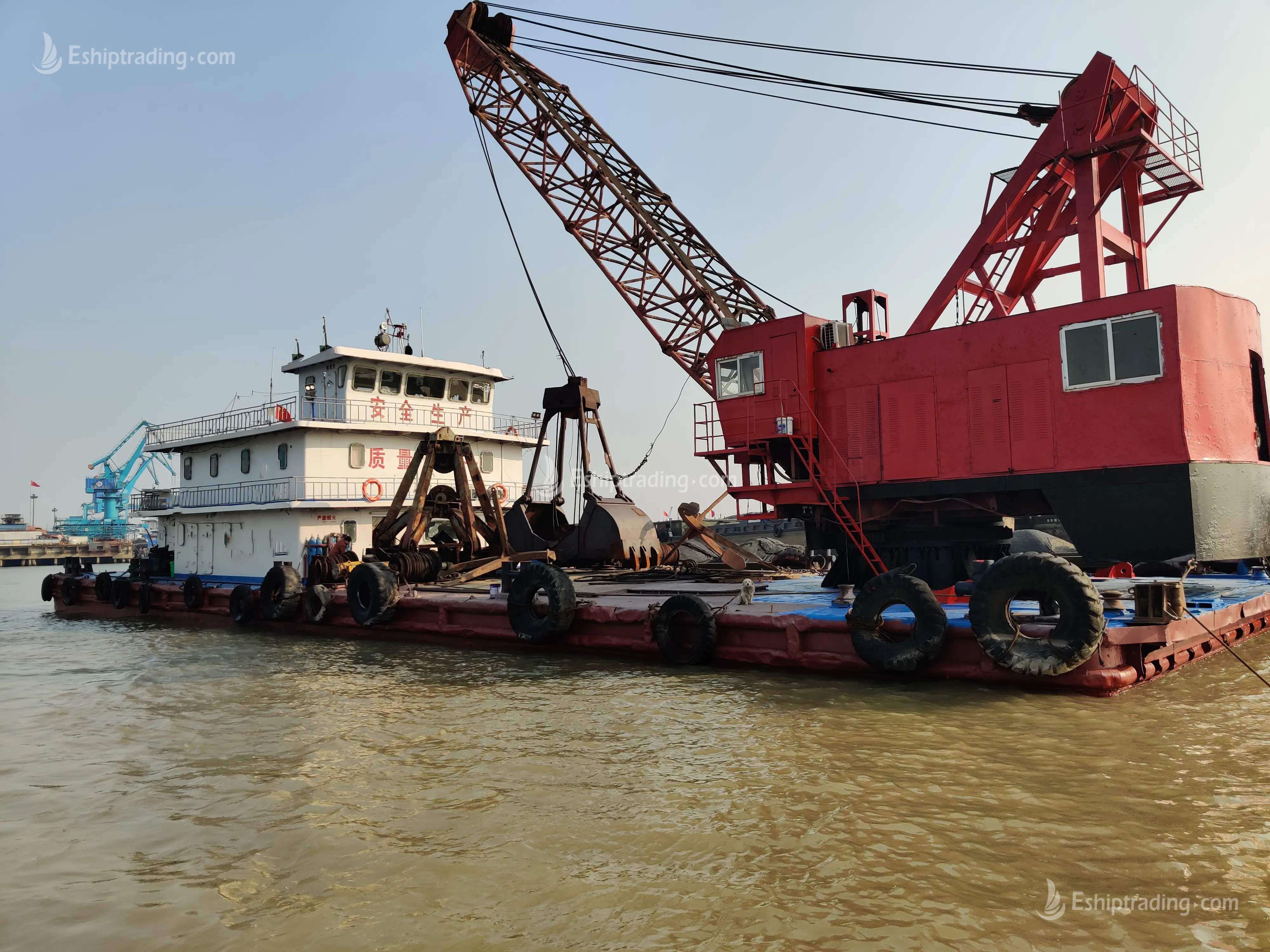 6 m³ Grab Dredger For Sale