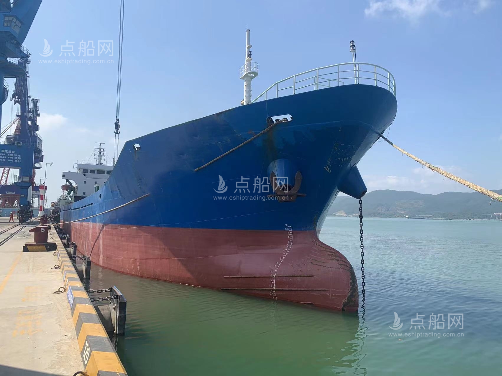 出售5068吨散货船