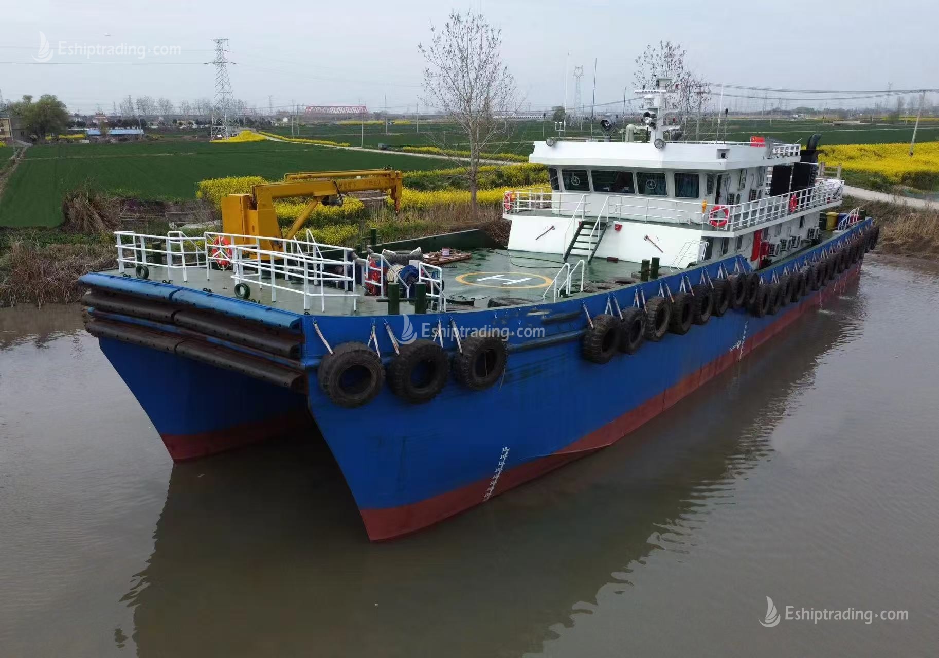 12 P Wind power operation and maintenance Ship For Sale