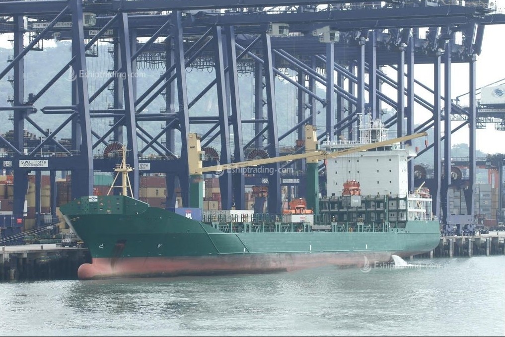 1296 TEU Container Ship For Sale