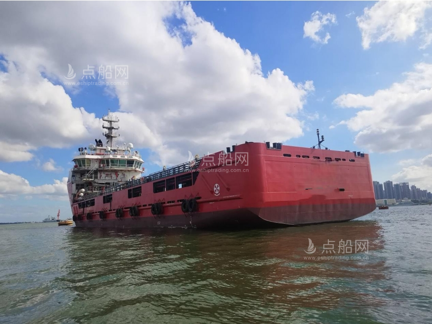 出售10330马力平台供应船