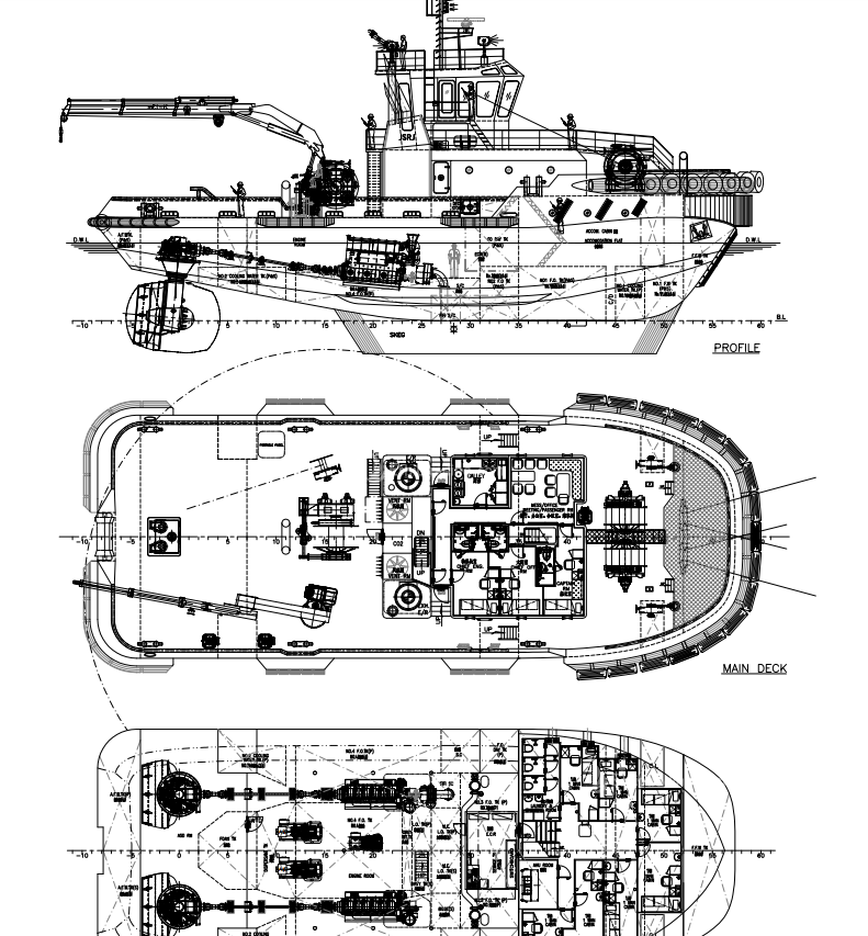 6000 PS Harbor Tug For Sale