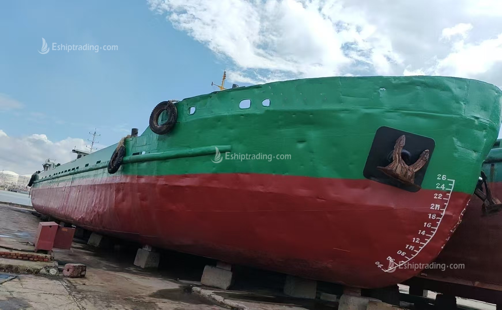 400 m³ Bottom-Discharge Hopper Barge For Sale