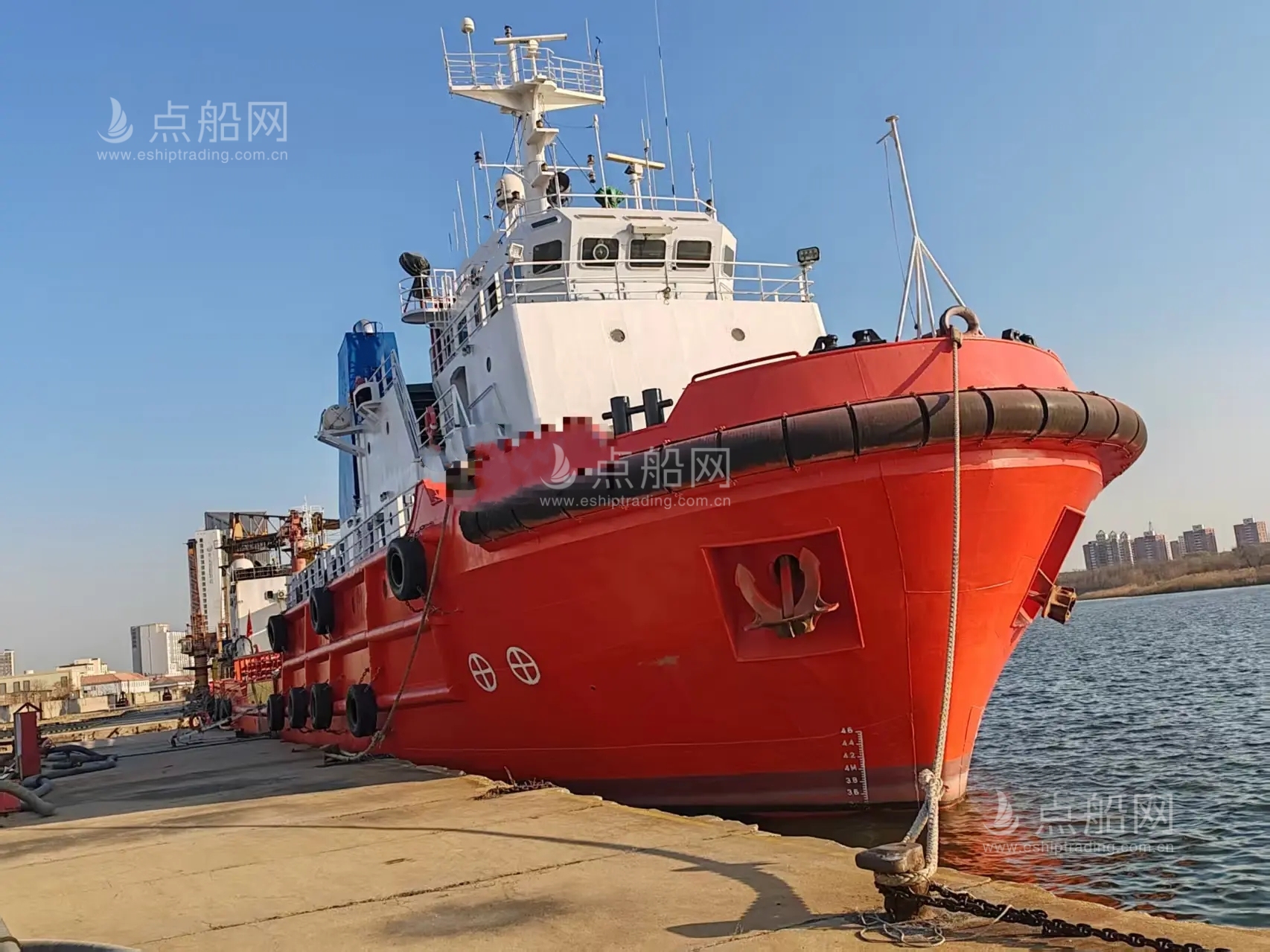 出售6600马力三用拖轮