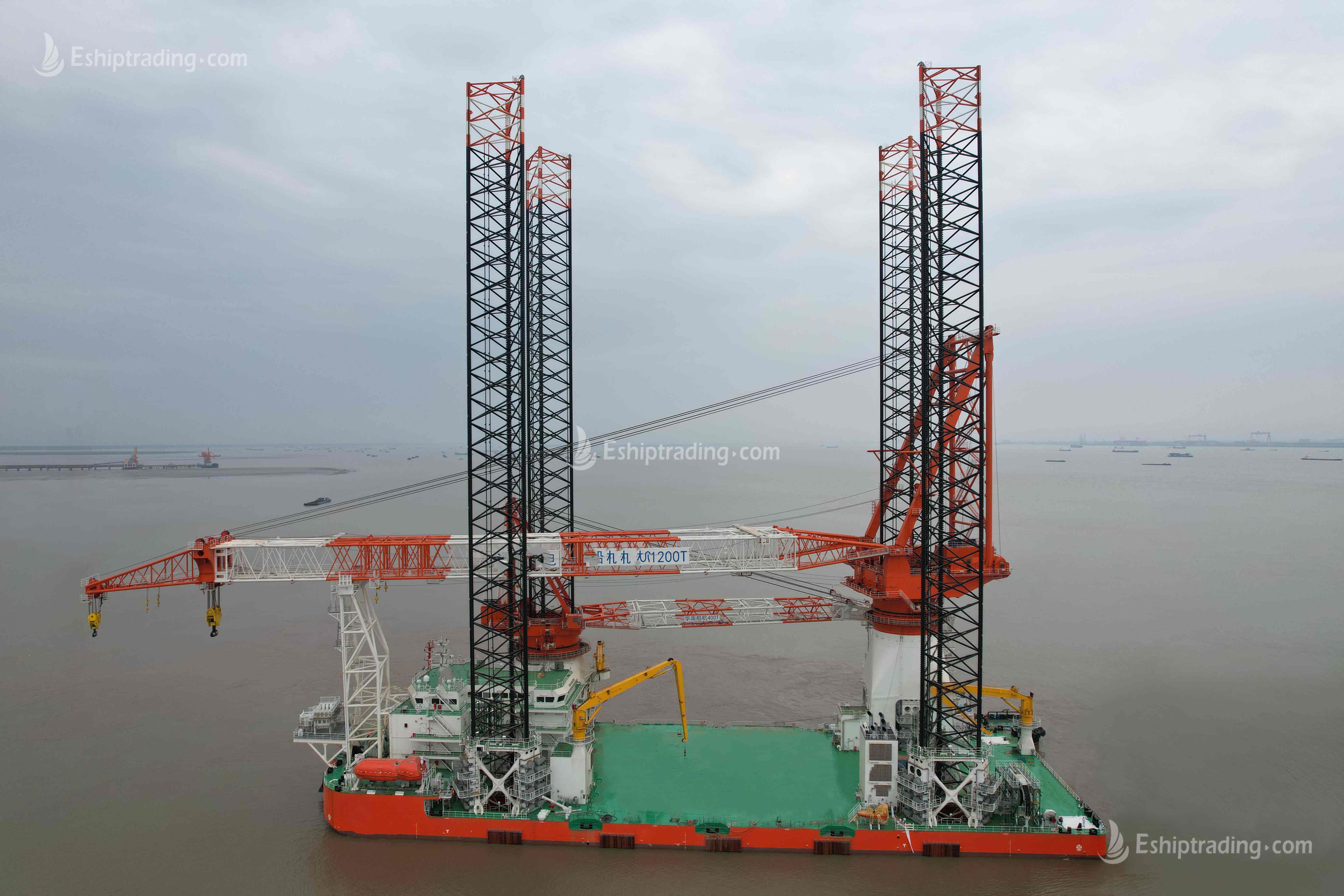 128 m Wind Turbine Installation Vessel For Sale