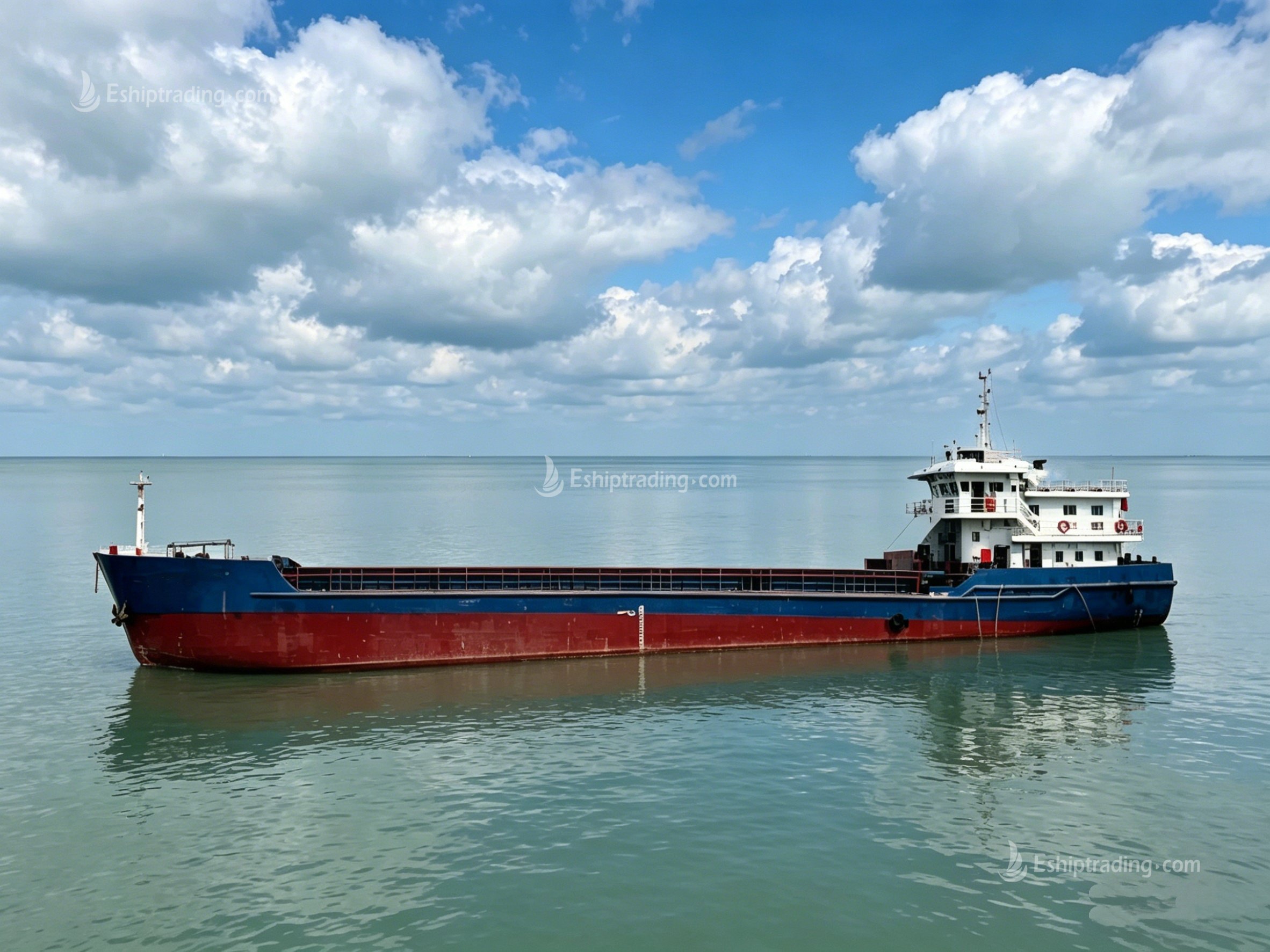 1650 m³ Bottom-Discharge Hopper Barge For Sale