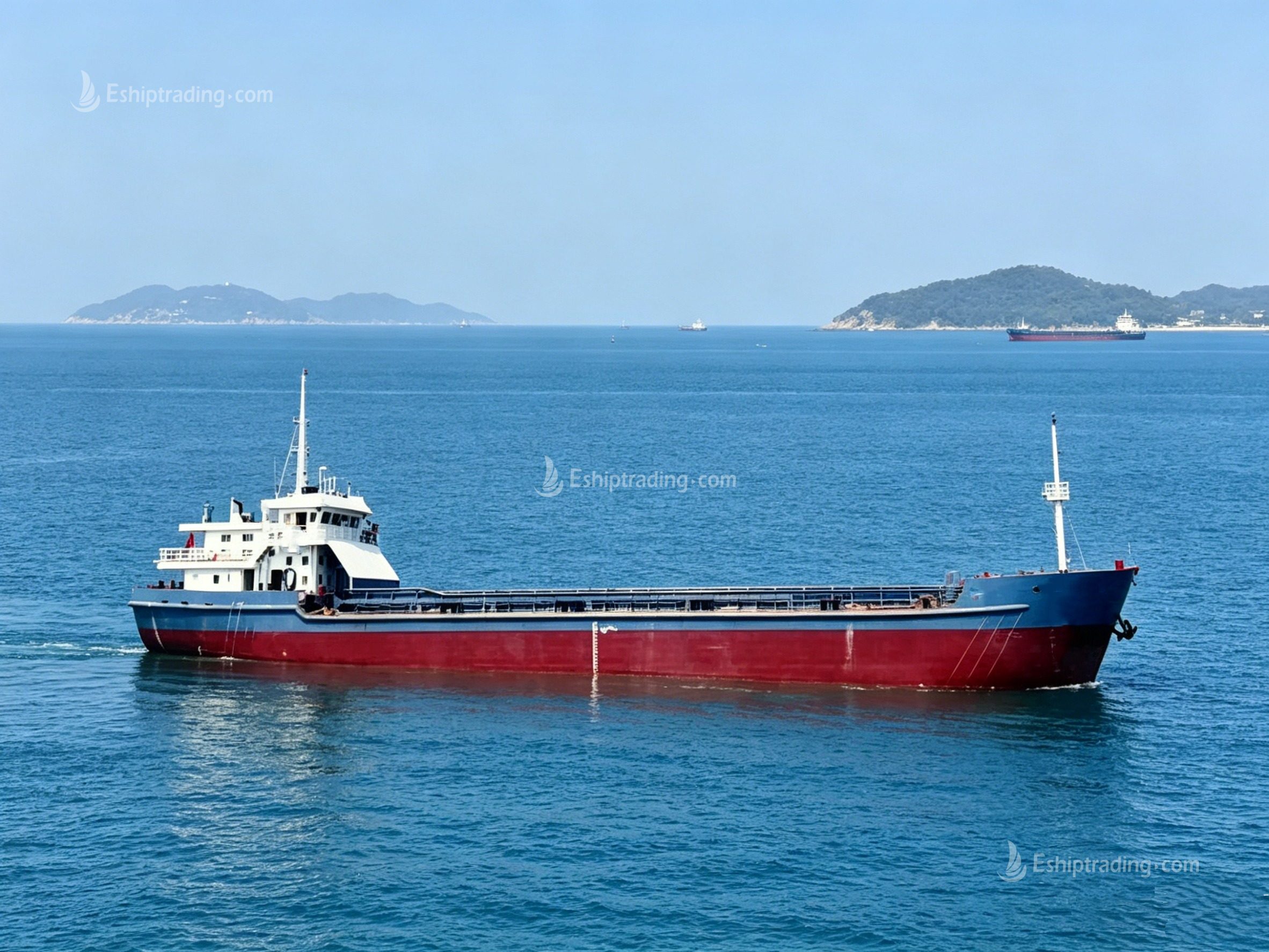 1550 m³ Split Hopper Barge For Sale