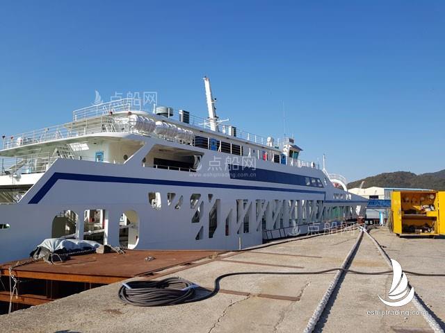 出售430人车客渡船