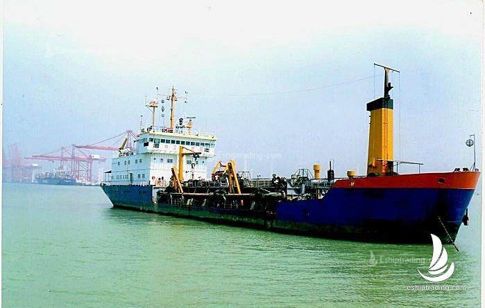 1500 m3 Trail Suction Hopper Dredger For Sale