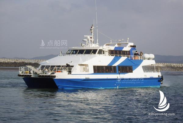 出售155人双体客船