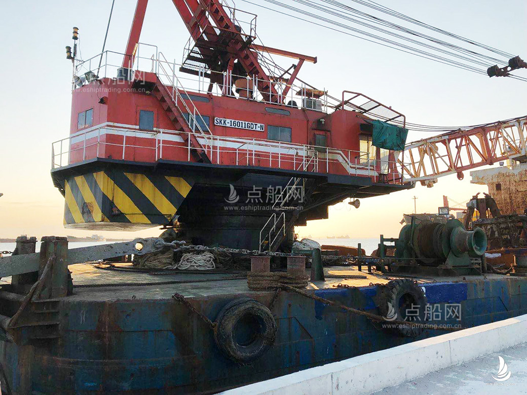 出售11m3抓斗挖泥船