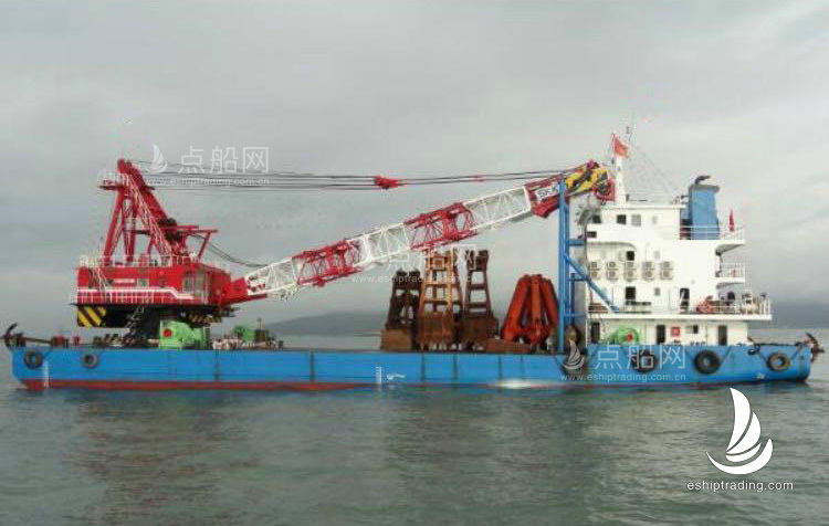 出售11m3抓斗挖泥船