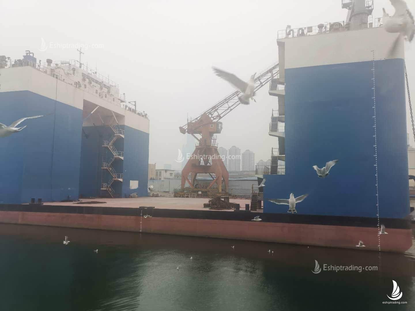 Lifting 5000T Non-self-propelled  Semi-submerged Barge For Sale