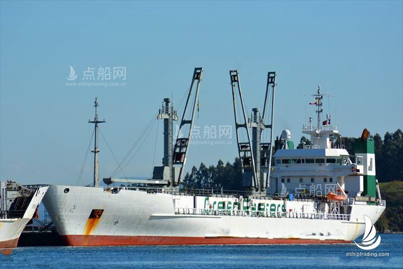 出售5129吨冷藏船
