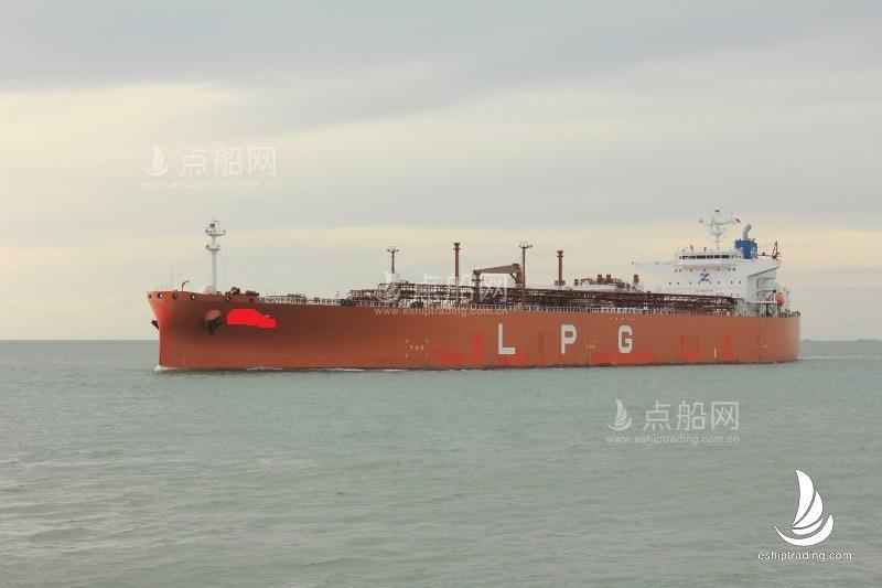 出售80156m3液化石油气船