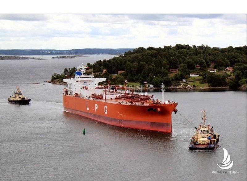 出售80156m3液化石油气船