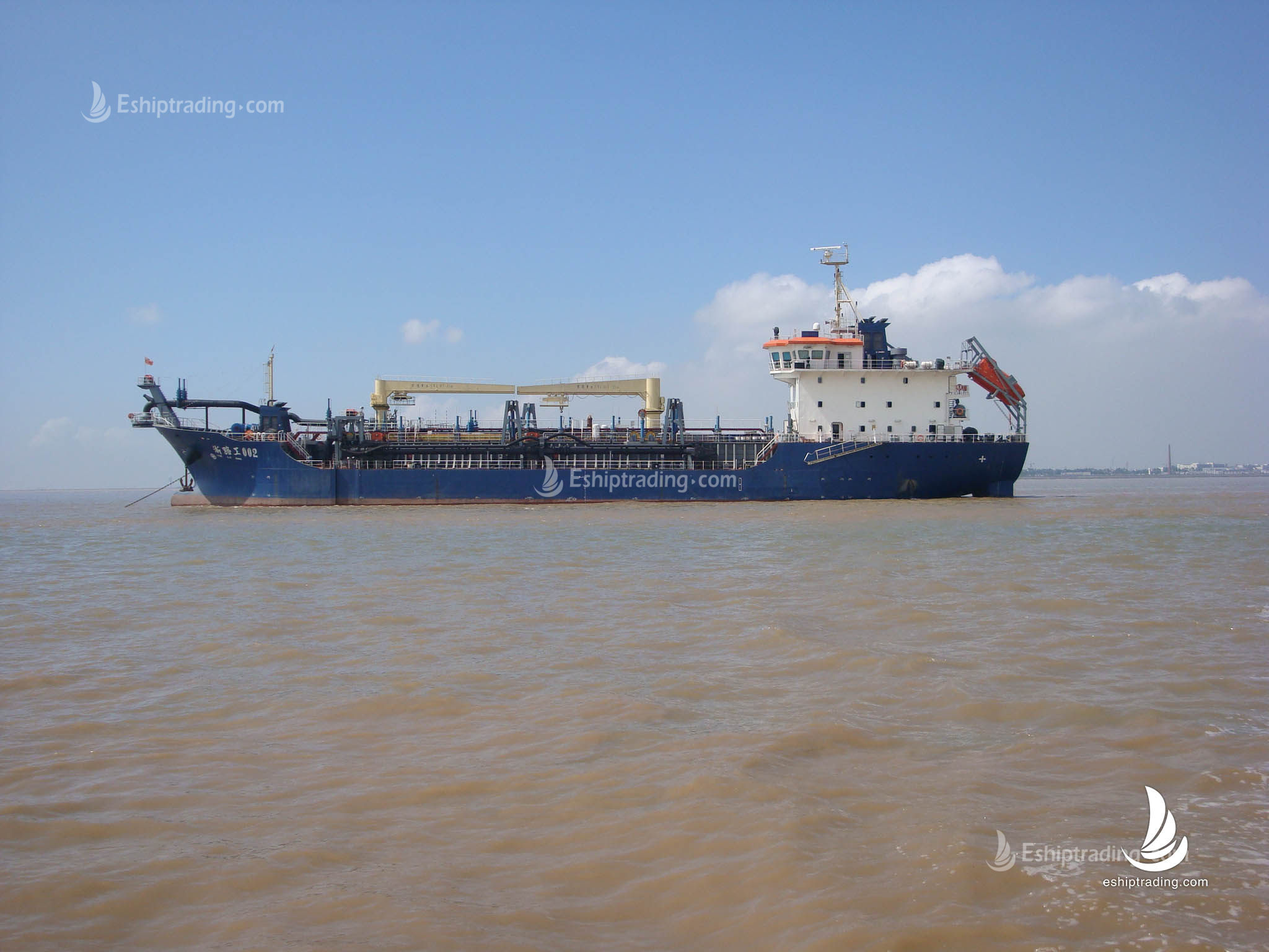 5586 m3 Trail Suction Hopper Dredger For Sale