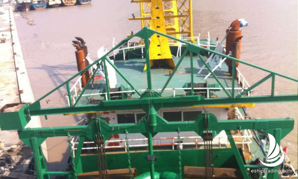 1800 M³/H Self suction sand carrier For Sale