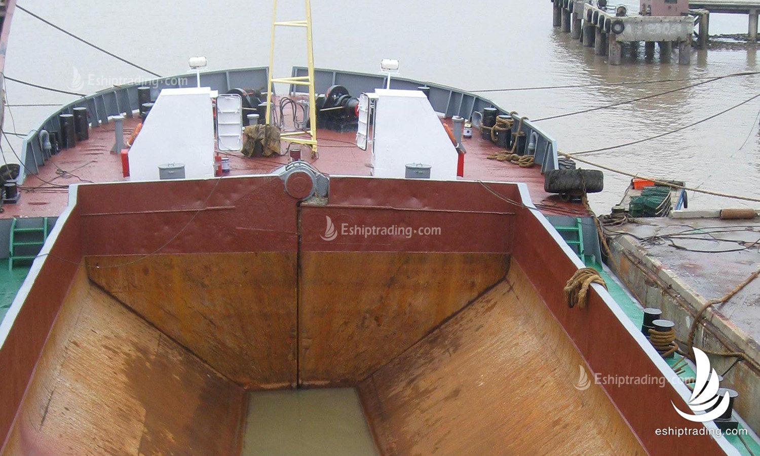 1500 m3 Split Hopper Barge For Sale