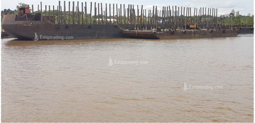 13000 T Non-self-propelled deck barge For Sale