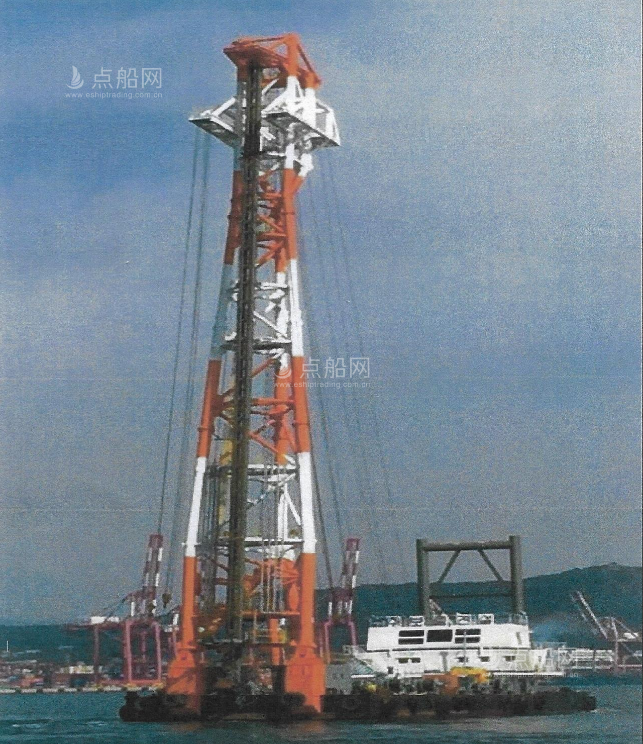 出售50米打桩船