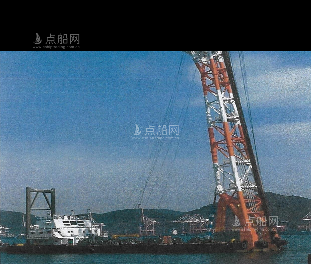 出售50米打桩船