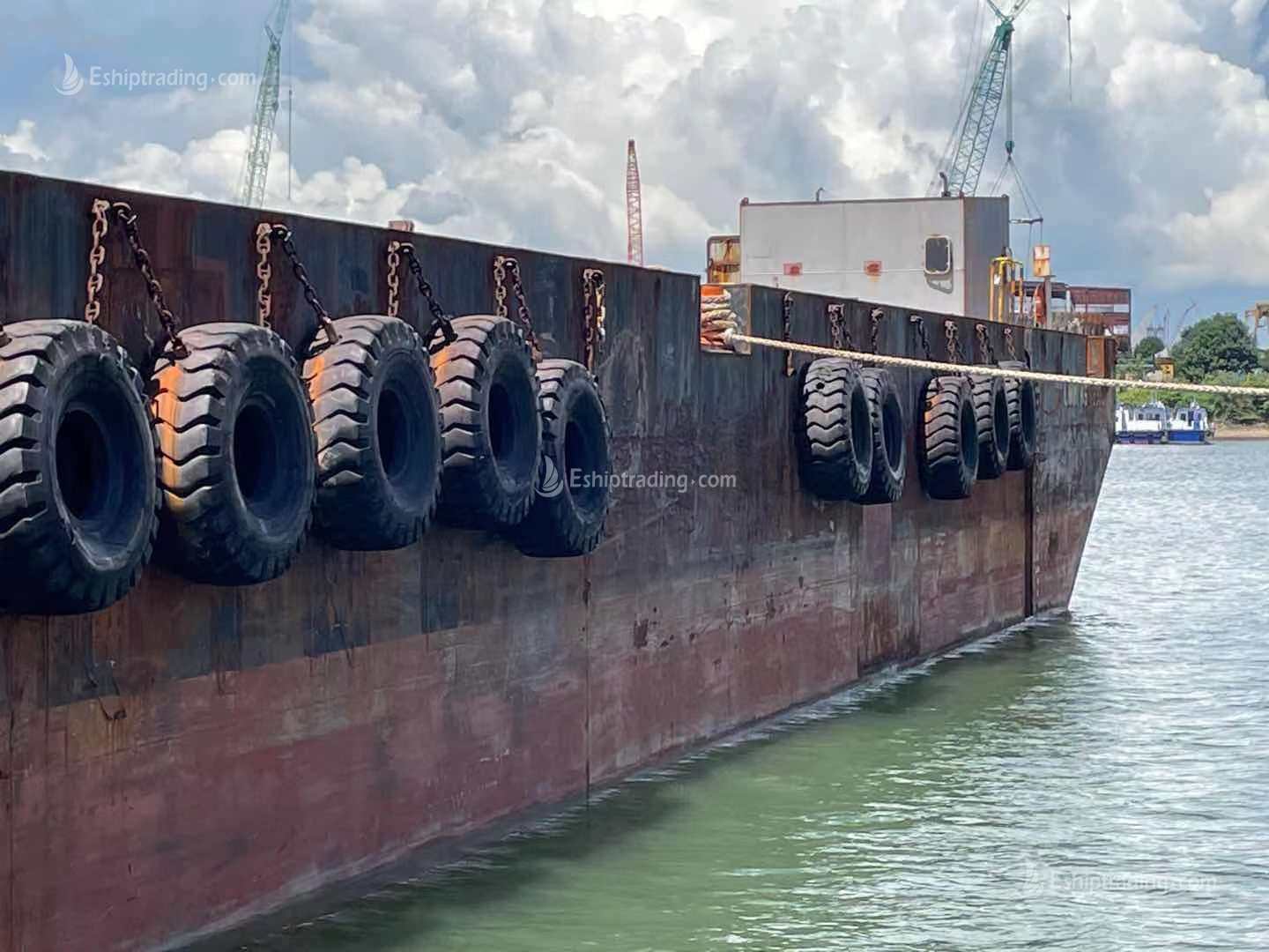 330 FT Non-self-propelled deck barge For Sale