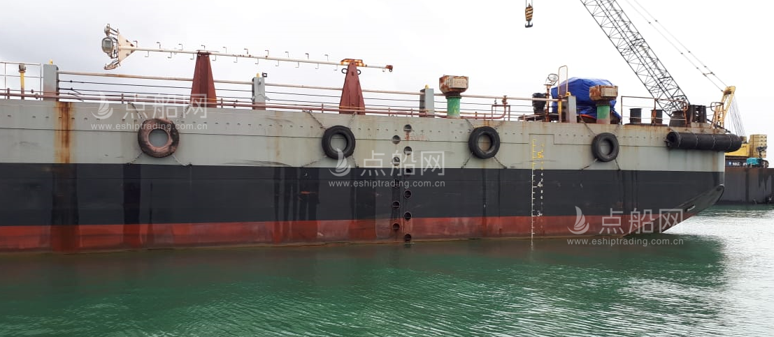 出售330尺无动力驳船