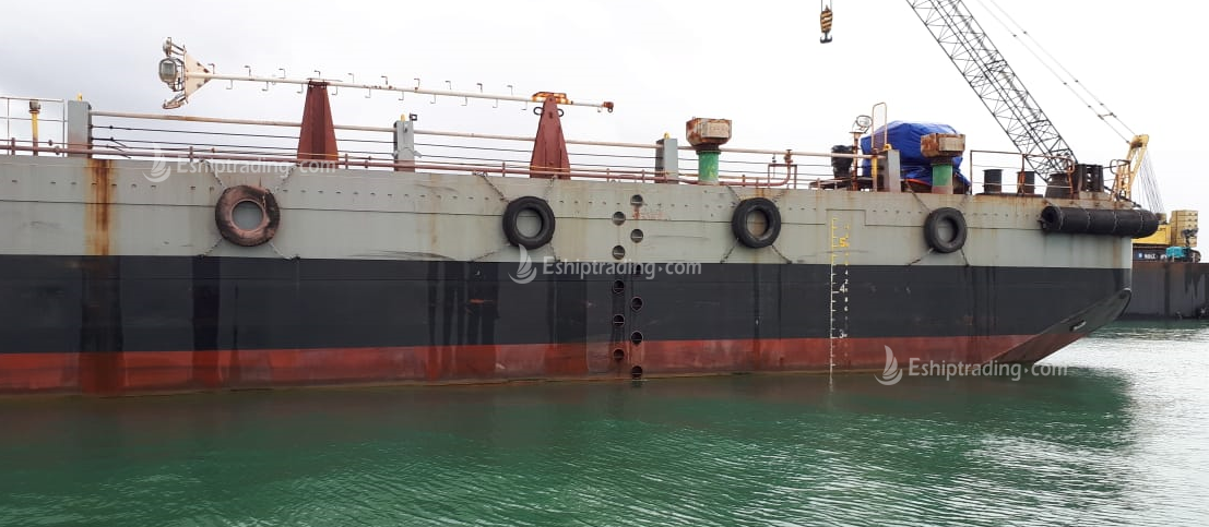 330 FT Non-self-propelled deck barge For Sale