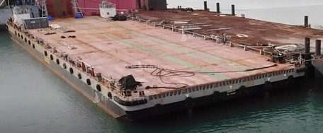 330 FT Non-self-propelled deck barge For Sale