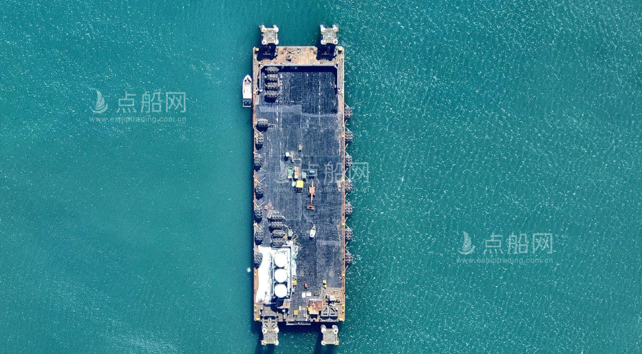 出售330尺无动力驳船
