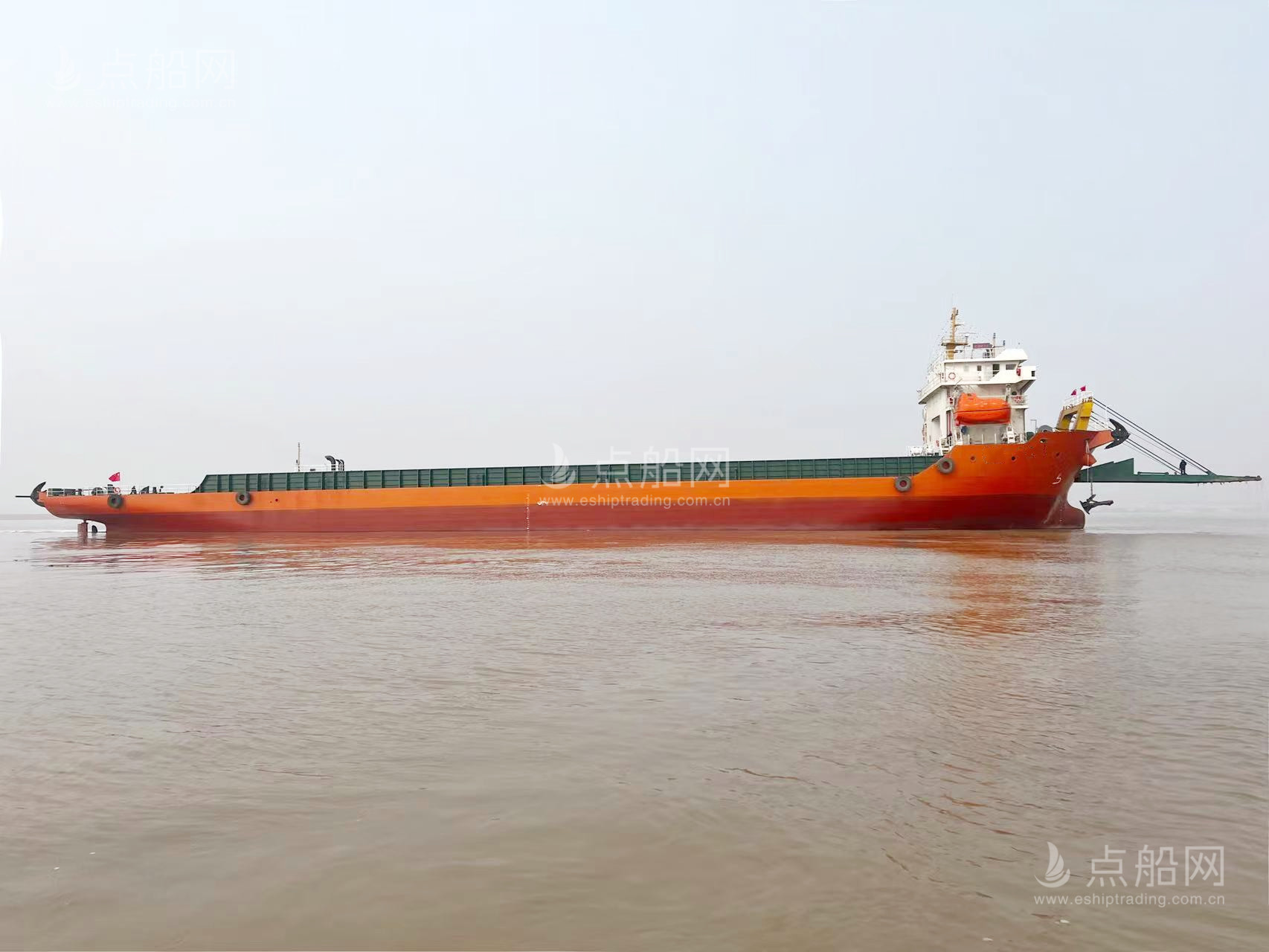 出售6670吨甲板货驳